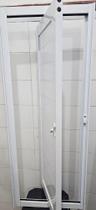Janela Pivotante Capelinha em Alumínio Lambril Linha 25 A 100 x L 40