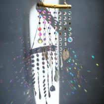 Janela suspensa Suncatcher Rainbow Maker HDCRYSTALGIFTS Janela suspensa Suncatcher Rainbow Maker HDCRYSTALGIFTS