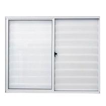 Janela Veneziana 3 Folhas 1,00x1,00 Alumínio Branco S/g Janela Veneziana 3 Folhas 1,00x1,00 Alumínio Branco S/g