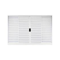 Janela Veneziana 4 Folhas Branco MGM 100x120 cm