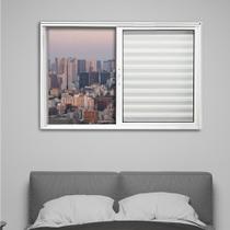 Janela Veneziana de Alumínio 3 Folhas 100 X 100cm Linha 25 Esquadrias Bergamo Janela Veneziana de Alumínio 3 Folhas 100 X 100cm Linha 25 Esquadrias Bergamo