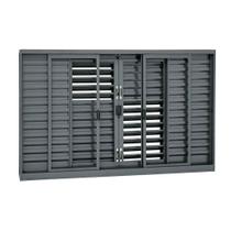 Janela Veneziana Multiflex em Aço 120 x 150 x 16 cm 6 Folhas Silenfort Sasazaki Janela Veneziana Multiflex em Aço 120 x 150 x 16 cm 6 Folhas Silenfort Sasazaki