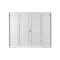Janela Veneziana Soft Plus 4 Folhas Branco MGM 100x100 cm Janela Veneziana Soft Plus 4 Folhas Branco MGM 100x100 cm