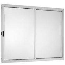 Janela Vitro 2 Folhas 1,20x1,50 Alumínio Branco S/g