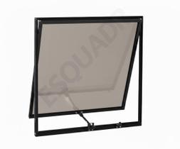 Janela Vitro Fumê Maxim-Ar 40x50 Preto Banheiro Janela Vitro Fumê Maxim-Ar 40x50 Preto Banheiro