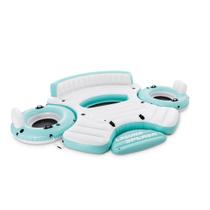 Jangada flutuante Intex Laguna Splash Island com 2 tubos