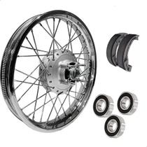 Jante Roda Traseira Fan 125 2009 Á 2020 com Rolamento/Patim