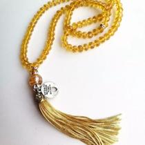 Japamala 108 contas cristal âmbar hoponopono - Despertararts Japamala 108 contas cristal âmbar hoponopono - Despertararts