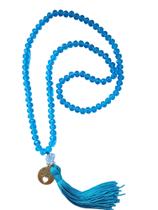 Japamala 108 contas em cristais azul Japamala 108 contas em cristais azul