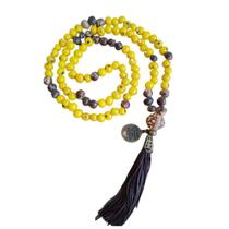 Japamala 108 Contas Em Sementes De Açaí Cor Amarela Japamala 108 Contas Em Sementes De Açaí Cor Amarela