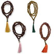 Japamala Budista 108 contas de Madeira 8 mm-Escolha a Cor - Bialluz