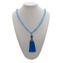 Japamala de 108 contas - Pedra Celestita - Encanto das Pedras sbc Japamala de 108 contas - Pedra Celestita - Encanto das Pedras sbc