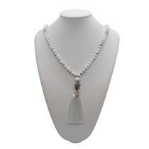 Japamala de 108 contas - Pedra Howlita - Encanto das Pedras sbc Japamala de 108 contas - Pedra Howlita - Encanto das Pedras sbc