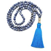 Japamala Lápis Lazuli com 108 contas - Relaxar e Meditar