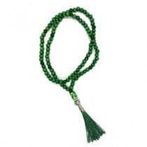 Japamala Oxossi 108 Contas Em Madeira Clara Pompom Verde