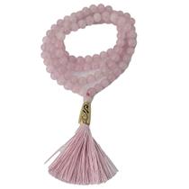 Japamala Quartzo Rosa - Contas de Meditação Espiritual