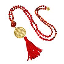 Japamala Sagrado Feminino - Ágata de Fogo Japamala Sagrado Feminino - Ágata de Fogo