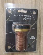 Japi valvula de escoamento splendore jvpkr pratika 1.1/4" rose gold