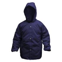 Japona nylon para câmara fria ( -35ºC ) G - azul com capuz G