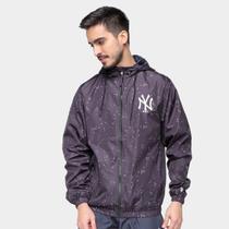 Jaquera Corta Vento New Era MLB New York Yankees Rave Space Glow Masculina