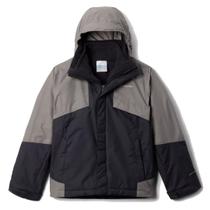 Jaqueta 3 em 1 Columbia Bugaboo III Fleece Interchange Ski Infantil - Cinza / Preto