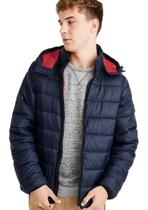 Jaqueta Abercrombie Lightweight Packable Puffer Marinho