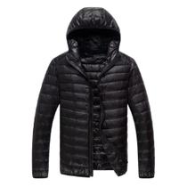 Jaqueta Acochoada Corta Vento Masculina De Nylon Frio Jaqueta Acochoada Corta Vento Masculina De Nylon Frio