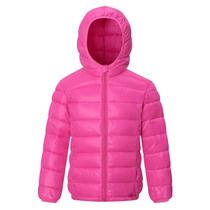 Jaqueta acolchoada AIMISYOU com capuz para meninas tamanho 6-7 à prova d'água Jaqueta acolchoada AIMISYOU com capuz para meninas tamanho 6-7 à prova d'água