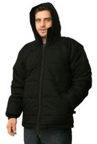 Jaqueta Acolchoada Masculina Plus Size Impermeável Frio Intenso Neve Tamanhos 48 a 58