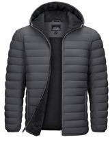 Jaqueta acolchoada TACVASEN, de inverno, resistente à água quente, masculina, cinza escuro, S Jaqueta acolchoada TACVASEN, de inverno, resistente à água quente, masculina, cinza escuro, S