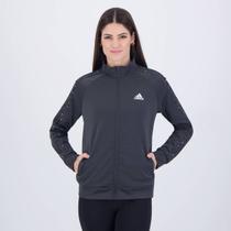 Jaqueta Adidas Animal Print Feminina Cinza Escuro