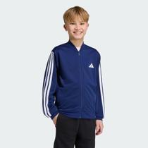 Jaqueta Adidas Essentials 3 Listras Juvenil Marinho Jaqueta Adidas Essentials 3 Listras Juvenil Marinho