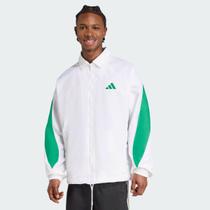 Jaqueta Adidas Stadium SEAS TT Branca e Verde