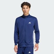 Jaqueta Adidas WE Allset 3 Stripes Azul e Branco