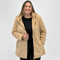Jaqueta Alpelo Parka Plus Size em Nylon 2 em 1 Feminina