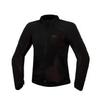 Jaqueta Alpinestars Stella Aeroshell Airflow Preto Tamanho:M Jaqueta Alpinestars Stella Aeroshell Airflow Preto Tamanho:M