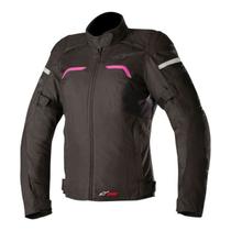 Jaqueta Alpinestars Stella Hyper Drystar Preto/Rosa Jaqueta Alpinestars Stella Hyper Drystar Preto/Rosa