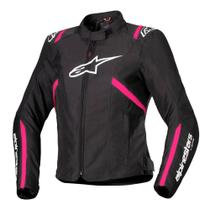 Jaqueta Alpinestars Stella T SPS V2 WP Preto e Rosa Diva Tamanho:G