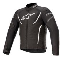 Jaqueta Alpinestars T-jaws V3 Wp Preto Branco Impermeável