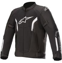 Jaqueta Alpinestars Ventilada Verão Ast V2 Air Preta Branca Jaqueta Alpinestars Ventilada Verão Ast V2 Air Preta Branca