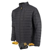 Jaqueta Aquecida DEWALT Lightweight Puffer Preta para Homens - Tamanho 3X