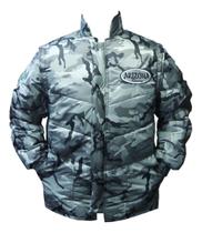 Jaqueta Arizona Masculina Camuflada Cinza P M G GG