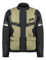 Jaqueta Asw Tectonic Preto Caqui Branco Jaqueta Asw Tectonic Preto Caqui Branco