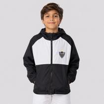 Jaqueta Atlético Mineiro Kodiak Infantil Preta e Branca Jaqueta Atlético Mineiro Kodiak Infantil Preta e Branca