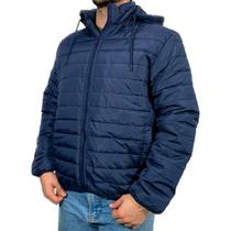 Jaqueta Azul Marinho Masculina Puffer Dawson Jaqueta Azul Marinho Masculina Puffer Dawson