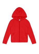 Jaqueta básica infantil menina em moletom Brandili Jaqueta básica infantil menina em moletom Brandili