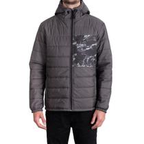 Jaqueta Billabong Stealth Puffer Masculina Cinza Escuro