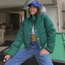 jaqueta bloqueio de agua verde unisex