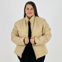 Jaqueta Blue Rose de Nylon Plus Size Feminina