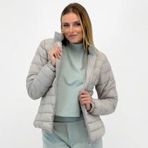 Jaqueta Blue Rose Nylon Puffer Feminina Jaqueta Blue Rose Nylon Puffer Feminina